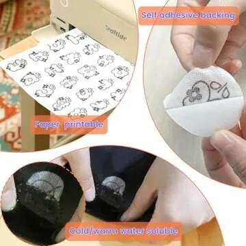 Craftido Embroidery Stabilizer for Easy Designs