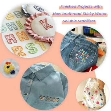 Craftido Embroidery Stabilizer for Easy Designs