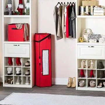 ZOBER 40-Inch Wrapping Paper Storage Organizer - Waterproof