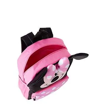 DIBSIES Personalized Licensed Character Backpack - 16 Inch (Minnie Mouse)