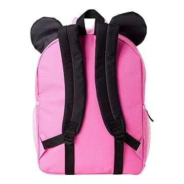 DIBSIES Personalized Licensed Character Backpack - 16 Inch (Minnie Mouse)