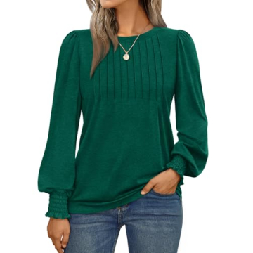 AUTOMET Women's Long Sleeve Shirts - Fall Fashion 2024