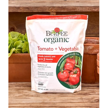 Burpee Organic Tomato & Vegetable Granular Plant Food 4 lb