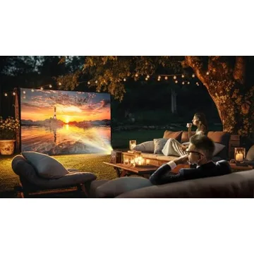 LG CineBeam Q 4K Portable Projector with Smart Features
