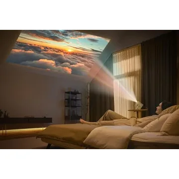 LG CineBeam Q 4K Portable Projector with Smart Features