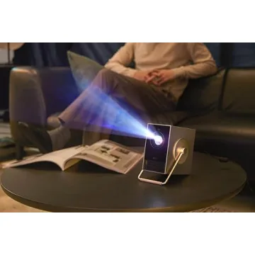 LG CineBeam Q 4K Portable Projector with Smart Features