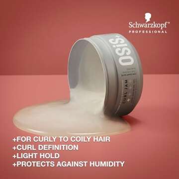 Enhance Your Curls with OSiS+ Curl Jam Hair Gel