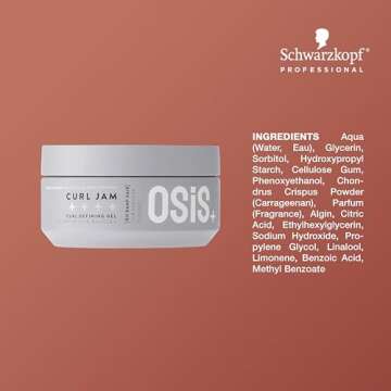 Enhance Your Curls with OSiS+ Curl Jam Hair Gel