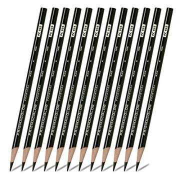 Prismacolor Premier Colored Pencils, Black Lead/Black Barrels, Adult Coloring, 12 Pack
