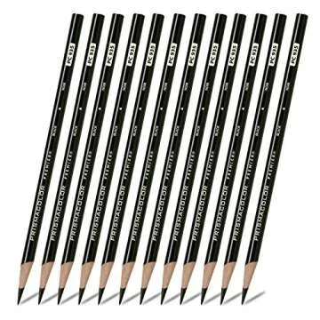 Prismacolor Premier Colored Pencils, Black Lead/Black Barrels, Adult Coloring, 12 Pack
