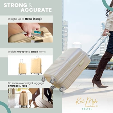 Kat Myhr Digital Luggage Scale for Hassle-Free Packing