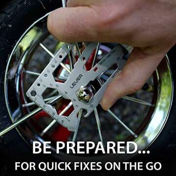 Toolcard Pro: 40-in-1 Credit Card Multitool by Lever Gear