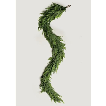 Afloral Deluxe Norfolk Pine Garland Full 96 Inch