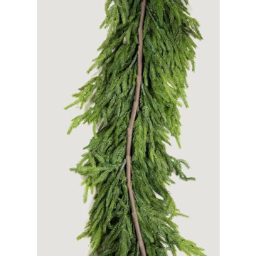 Afloral Deluxe Norfolk Pine Garland Full 96 Inch