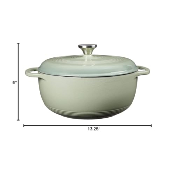 Lodge Enameled Cast Iron Dutch Oven for All Cooking Needs