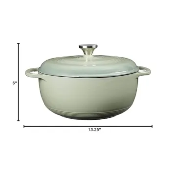 Lodge Enameled Cast Iron Dutch Oven for All Cooking Needs