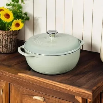 Lodge Enameled Cast Iron Dutch Oven for All Cooking Needs