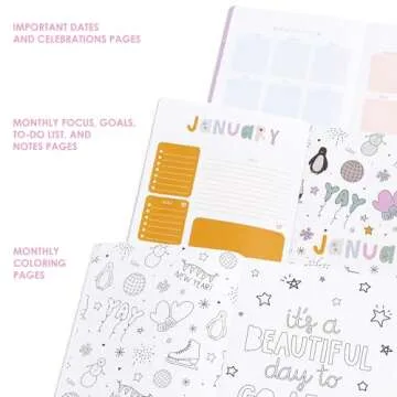 2025 Planner Weekly and Monthly by Callie Danielle, Small Planner, 2025 Calendar Monthly Planner, Pocket Planner, Mini Planner, Purse Calendar, Small Pocket Calendar On-the-Go