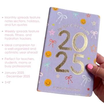 2025 Planner Weekly and Monthly by Callie Danielle, Small Planner, 2025 Calendar Monthly Planner, Pocket Planner, Mini Planner, Purse Calendar, Small Pocket Calendar On-the-Go