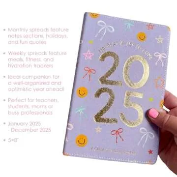 2025 Planner Weekly and Monthly by Callie Danielle, Small Planner, 2025 Calendar Monthly Planner, Pocket Planner, Mini Planner, Purse Calendar, Small Pocket Calendar On-the-Go