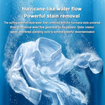 Portable Mini Washer 13lbs Twin Tub for Easy Laundry