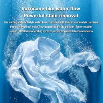 Portable Mini Washer 13lbs Twin Tub for Easy Laundry