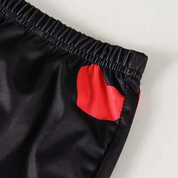 Artfish Women Valentines Pajamas Sets Lounge Graphic Pjs