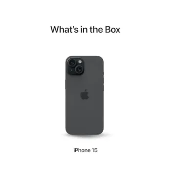 Apple iPhone 15, 128GB, Black - Premium Unlocked Device