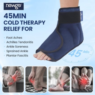 NEWGO Foot Ice Pack Wrap for Quick Pain Relief