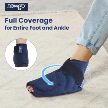 NEWGO Foot Ice Pack Wrap for Quick Pain Relief
