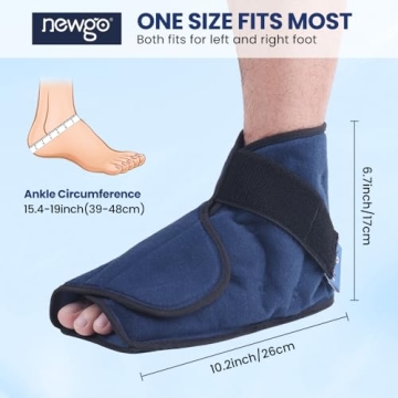NEWGO Foot Ice Pack Wrap for Quick Pain Relief