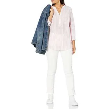 Amazon Essentials Women's Cotton Popover Tunic - Stylish Comfort