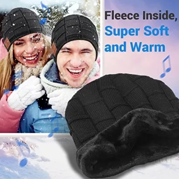 Bluetooth Beanie Hat Winter Gift for Tech Lovers
