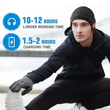 Bluetooth Beanie Hat Winter Gift for Tech Lovers