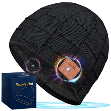 Bluetooth Beanie Hat Winter Gift for Tech Lovers