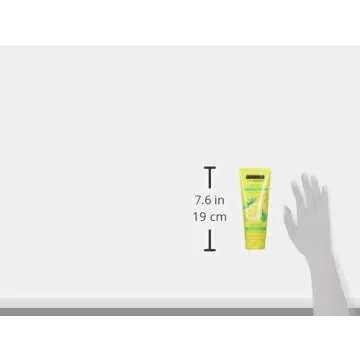 Freeman Oil Absorbing Mint & Lemon Clay Mask, Facial Mask, Skincare, 6 fl oz tube/175 mL