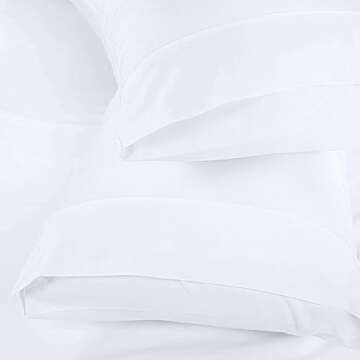 Utopia Bedding Queen Pillow Cases - Pack of 12 - Envelope Closure - Soft Brushed Microfiber Fabric - Shrinkage and Fade Resistant Pillow Covers Queen Size 20 X 30 Inches (White)