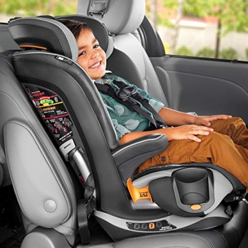 Chicco MyFit Zip Air 2-in-1 Car Seat for Toddlers and Kids