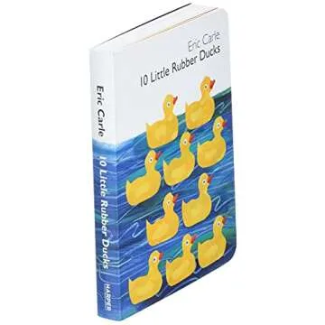 10 Little Rubber Ducks Board Book for Kids