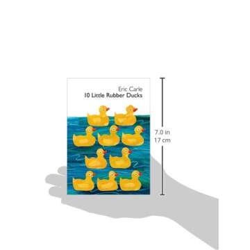 10 Little Rubber Ducks Board Book for Kids