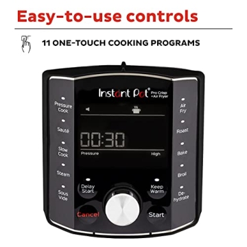 Instant Pot Pro Crisp 11-in-1 for Effortless Cooking