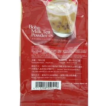 Greenmax Boba Milk Tea Powder Black Tea 24.5 Ounce