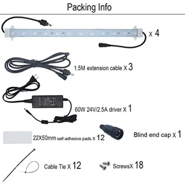 Grow Light Strip Kit 45W for Indoor Gardening