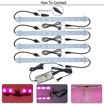 Grow Light Strip Kit 45W for Indoor Gardening