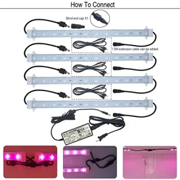 Grow Light Strip Kit 45W for Indoor Gardening