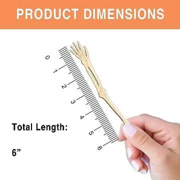 Coffee and Cocktail Stirrers, Reusable Plastic Drink Stirrer Sticks, 24 Swizzle Sticks, Use as a Cocktail Garnish or Cocktail Mixers, Halloween Party, Fall Party 6 inch (Skeleton)