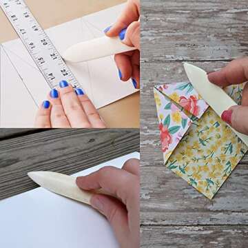DEEDYGO Bone Folder Tool for Scoring & Crafting