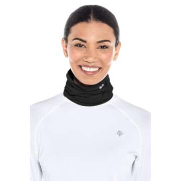 Coolibar UPF 50+ Performance Sun Gaiter for Activities