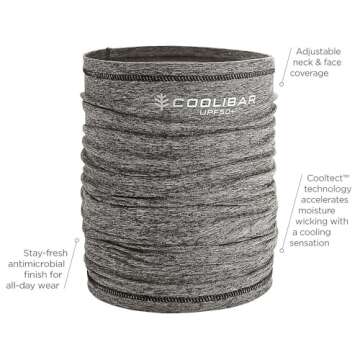 Coolibar UPF 50+ Performance Sun Gaiter for Activities