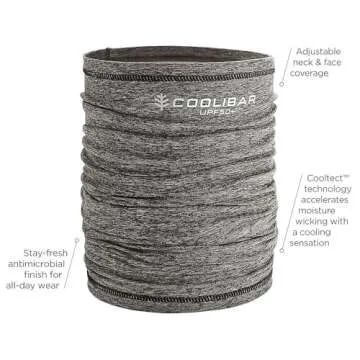 Coolibar UPF 50+ Performance Sun Gaiter for Activities